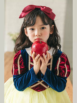 Snow white dress with headband