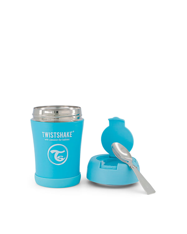 Pastel Blue Insulated Food container